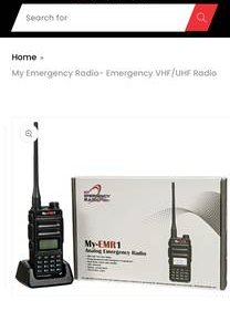 My Emergency Radio- Emergency VHF/UHF Radio