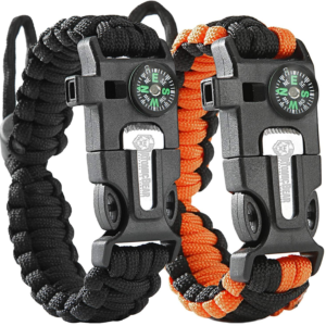 Cobra - 2 Adjustable Survival Bracelets